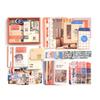 Scrapbooking Collage Junk Journal Decoration Gift Box Tape Sticker Journaling Kits Paper Frame Scrapbooking Supplies
