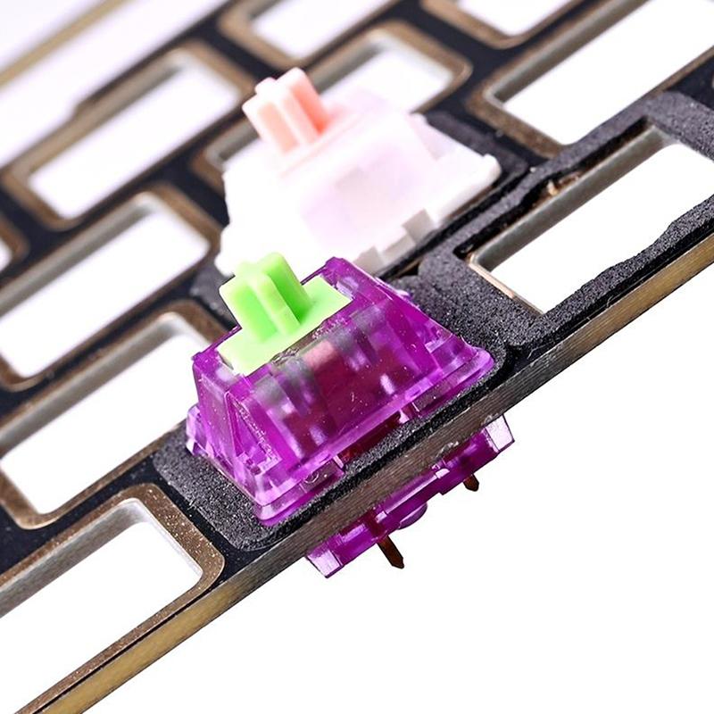 120Pcs/Pack Mechanical Keyboard Switch Pad Film Foam Positioning Plate Foot Pad