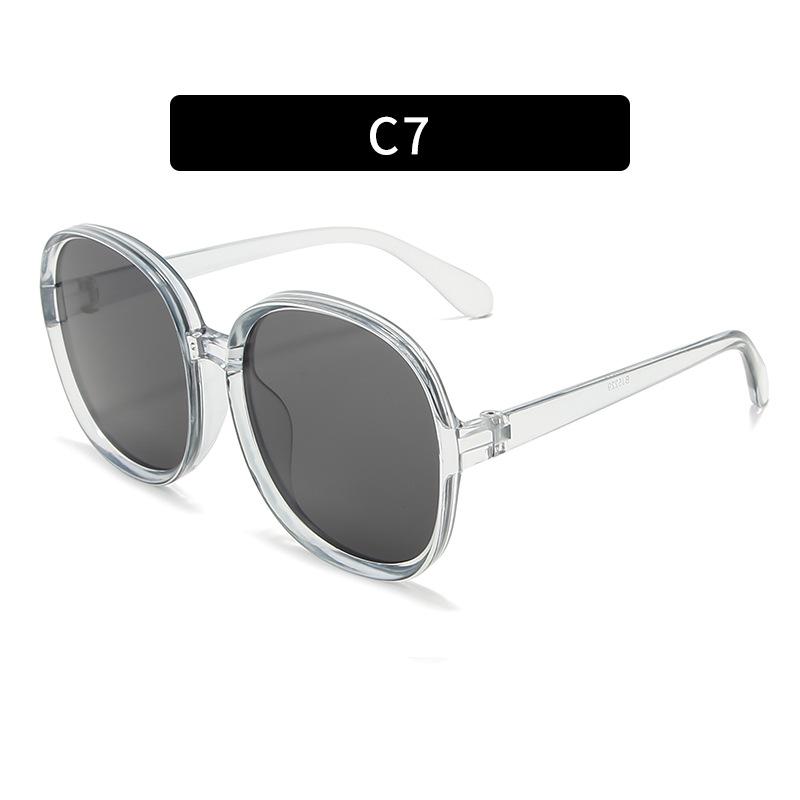 Exaggeration oversize Round Sunglasses Women Brand Designer Vintage Sun Glasses Ladies Korean Style Shades Eyewear