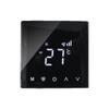 Touchscreen Thermostat for Central Heating Systems Programmable Timer Enabled Compatible with New and Upgrade Installations