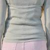 Maxza Button Up Bustier Layered Knit Set Zf03qk007na
