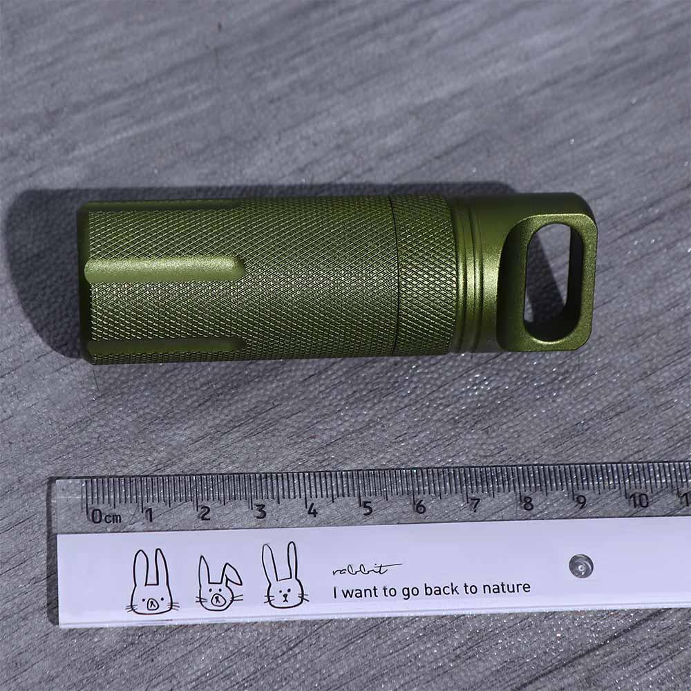 Wanderbox Medizinbox Notfall-Trockenflasche Erste-Hilfe-Behälter Dichtungsbehälter Pillendose