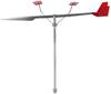 Windfahne Marine Weather Vane 304 Stainless Steel Wind Direction Indicator for Yacht Sailboat Outdoor Deck