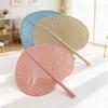 Large Plastic Fan for Home Use, Durable Banana Leaf Fan, Children's Cooling and Mosquito-Repelling Fan, Barbecue Fan