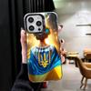 Blue Yellow Ukrainian Girl Soft Phone Case for iPhone 15 16 17 Pro Max 17Air 16E 14 Plus 13 12 Mini Shockproof Cover Back Shell