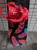 [GEBRAUCHT] Swirl Snowboard Schwarz, Pink, Orange Bindungen