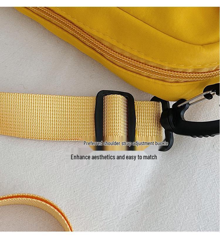 2025 Trendy Men's & Women's Multi-Pocket Oxford Cloth Crossbody Bag - Versatile, Lightweight, and Sporty Messenger Style