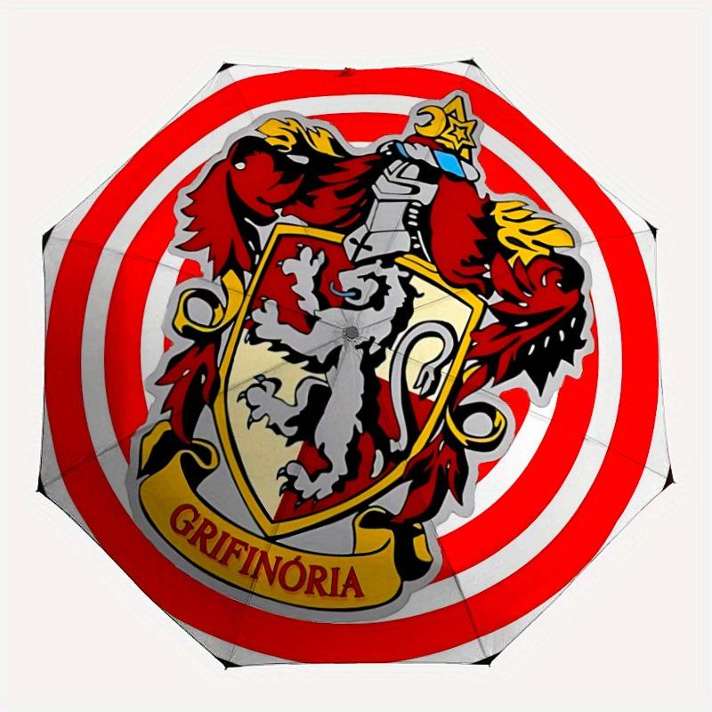 

1pc Gryffindor Crest Automatic Umbrella 8-Bone Design Compact Gear for Outdoor Travel, Perfect Helloween Chrismas Gift for Friends or Family yy2508291