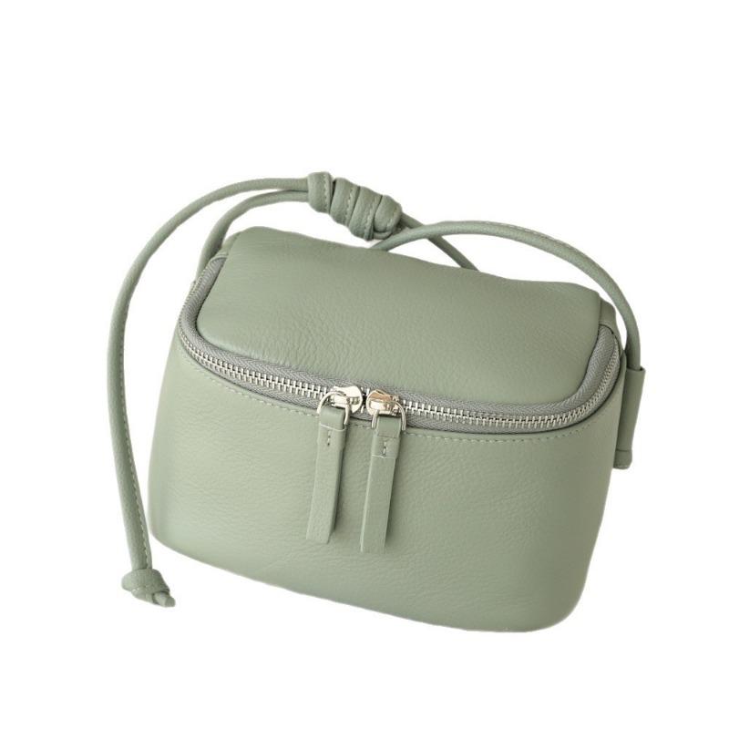 Natürliche Tropfen Aufbewahrungstasche Echtes Leder Damen Tasche Modische und Vielseitige Umhänge-Einzelschultertasche