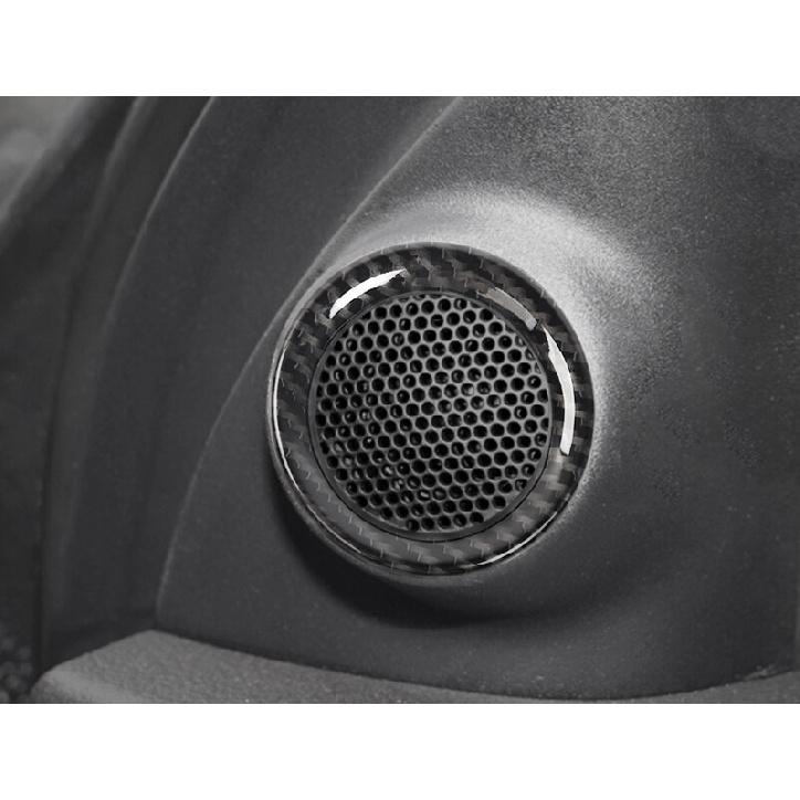 For Jeep Grand Cherokee 2011-2021 Carbon Fiber A Pillar Speaker Sound Cover Trim