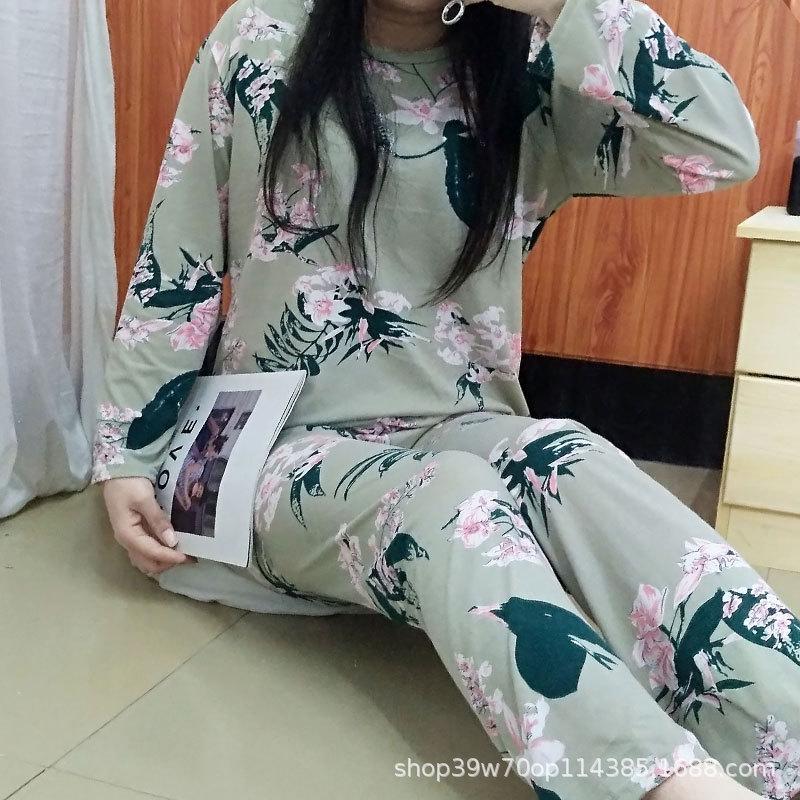 Women's Autumn/Winter Pajama Set: Cute, Girlish Long-Sleeve, Loose, Casual Homewear