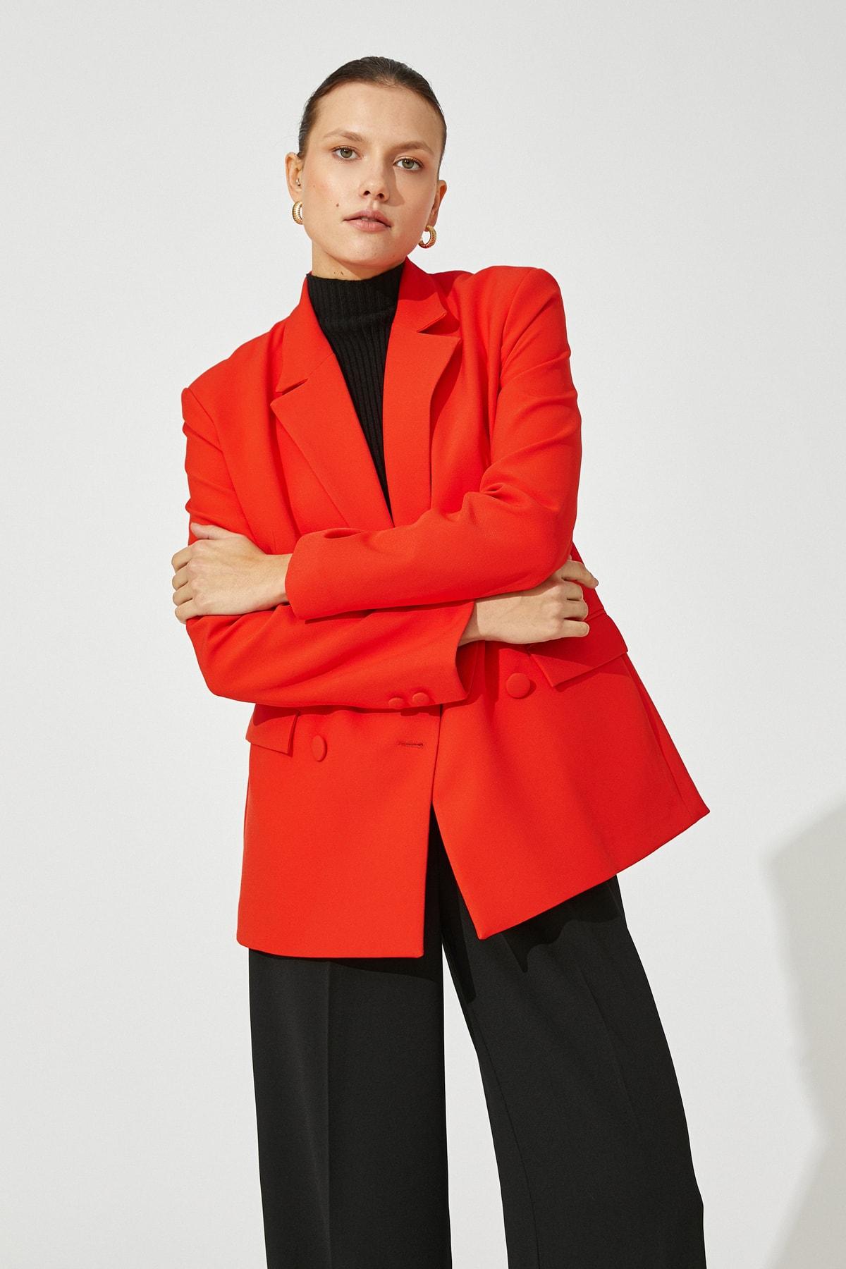 

Blazer - Red - Relaxed fit