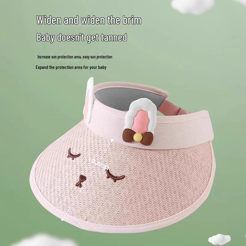 New Kids' UV-Protection Sun Hat - Breathable Summer Shade for Boys and Girls