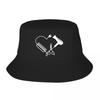 Maßgeschneiderte Friseursalon Friseur Friseur Bucket Hat Damen Unisex Schere Kamm Outdoor Sonne Sommer Campingkappe