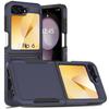 Coque pour Samsung Galaxy Z Flip 6 - Protection Robust Complète 360° Anti-rayures Antichoc - Bleu Marine