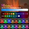 Dynamic Rotating Water Ripple Projector Night Light 3/16 Colors Flame Crystal Lamp for Living Room Study Bedroom Rotating Light