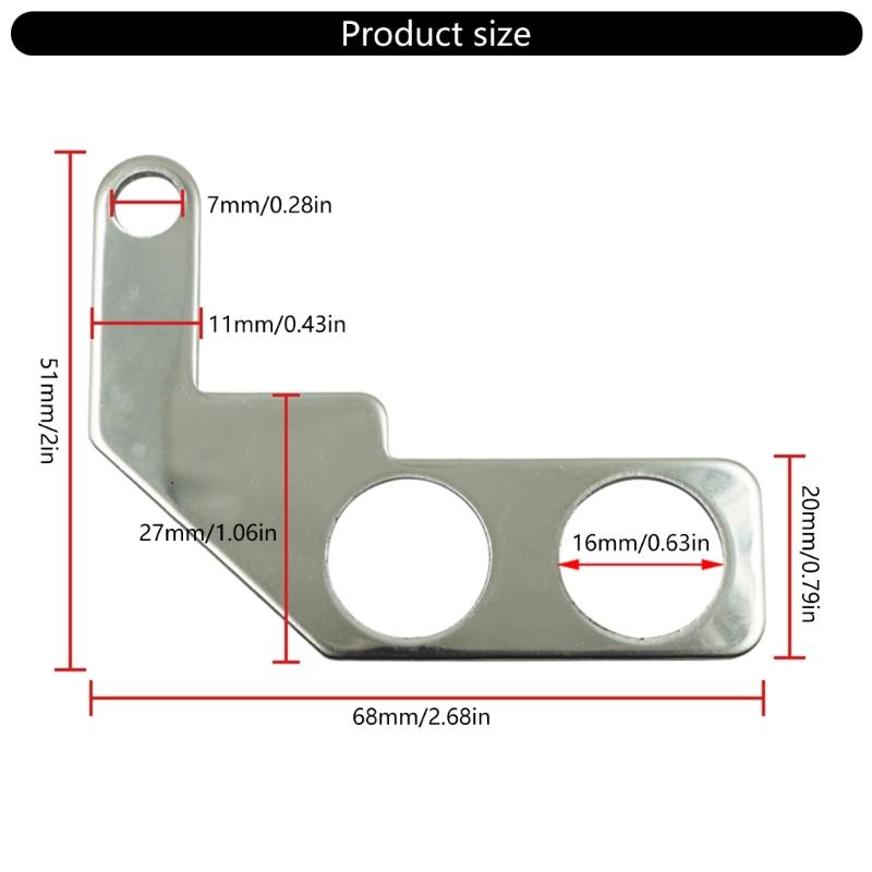 Headlamp Spotlight Button Switch Bracket Motorbike Modification Accessories Universal 22mm Handlebar Mounted Bracket