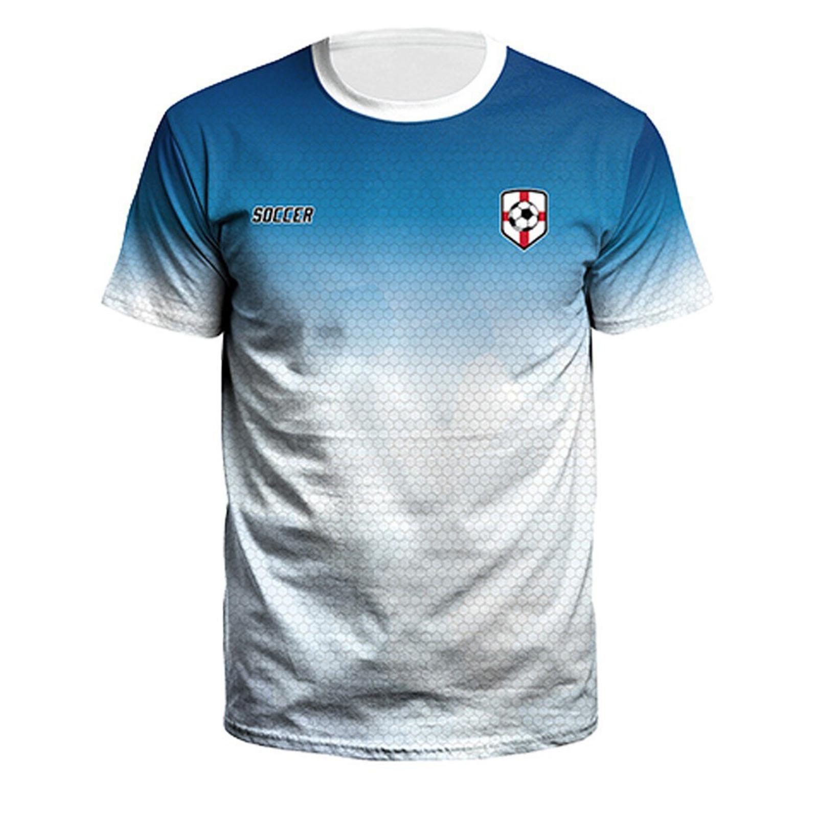 Unisex International Football Fan Retro Street Style Jersey Scotland Plaid Pattern Short Sleeve Lightweight Breathable Fabric XL циан