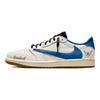 Travis Scott X Air Jordan 1 Pantofi de Baschet Vintage Femei Low top Albastru DZ4137-700(Echipa1897-)