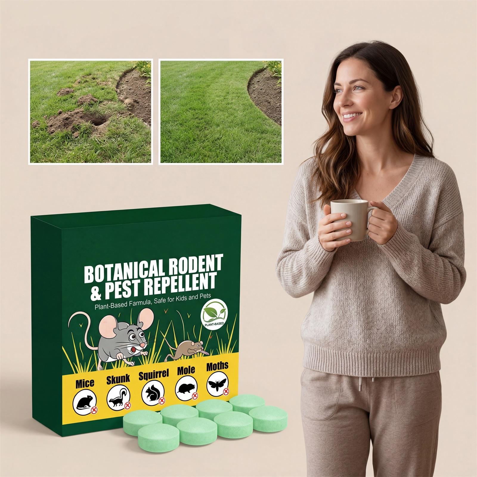 

Used To Drive Away Rodents, It Is Suitable For Both Indoor And Outdoor Environments And Can Effectively Control Rodents For A Long Time. One Size зелёный