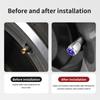 GLC GLB 5pcs Car Wheel Tire Valve Protection Cap Theftproof Tyre Stem For Mercedes Benz C180 C300 W124 W176 W177 C200 C260 GLC