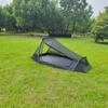 Double Layers Backpacking Tents 2 Persons Lightweight Camping Tent with Aluminium Pole
