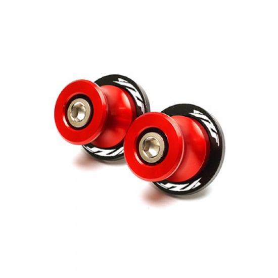 6mm Motorsykkeltilbehør Svingarmspoler Skyvestøtteskruer for Yamaha YZF R3 R25 R6 R1 YZF-R3 1999-