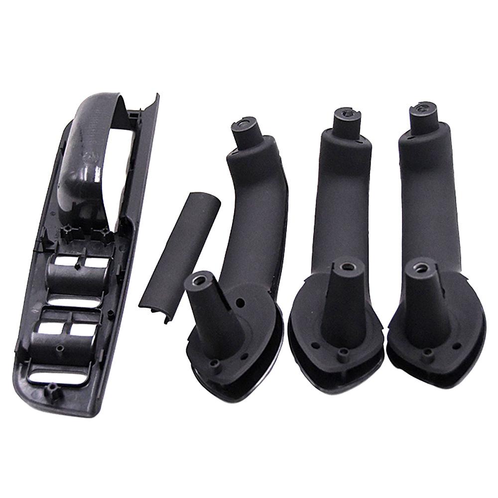 

Внутренняя дверная ручка, дверной подлокотник для VW Volkswagen Jetta Golf Bora Mk4 3B1867171E 3B4867179B 3B0867180A 3B4867180B 1 Set Black