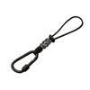 1pc Multifunctional Outdoor Camping Accessory, Durable Braided Rope Keychain with Anti-Loss Strap and Water Bottle Hook Hiking