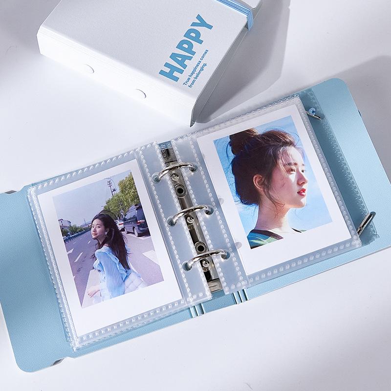 High-Value 3-Inch Polaroid Photo Album: Fresh Card Storage in Stylish Design