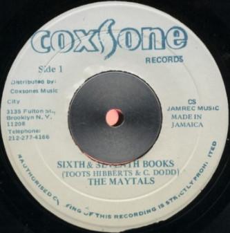 

7inch Record MAYTALS BUSTY COOL Sixth Seventh Books What A Worl NONE Coxsone Records 1963 Jamaica Reggae Ska Dub Used