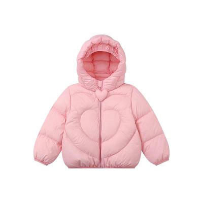 DEESHA Girls' Lightweight Hooded Down Jacket