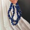Retro Natuurlijke Lapis Lazuli Kiezel Armband Dames Sfeervolle Armband