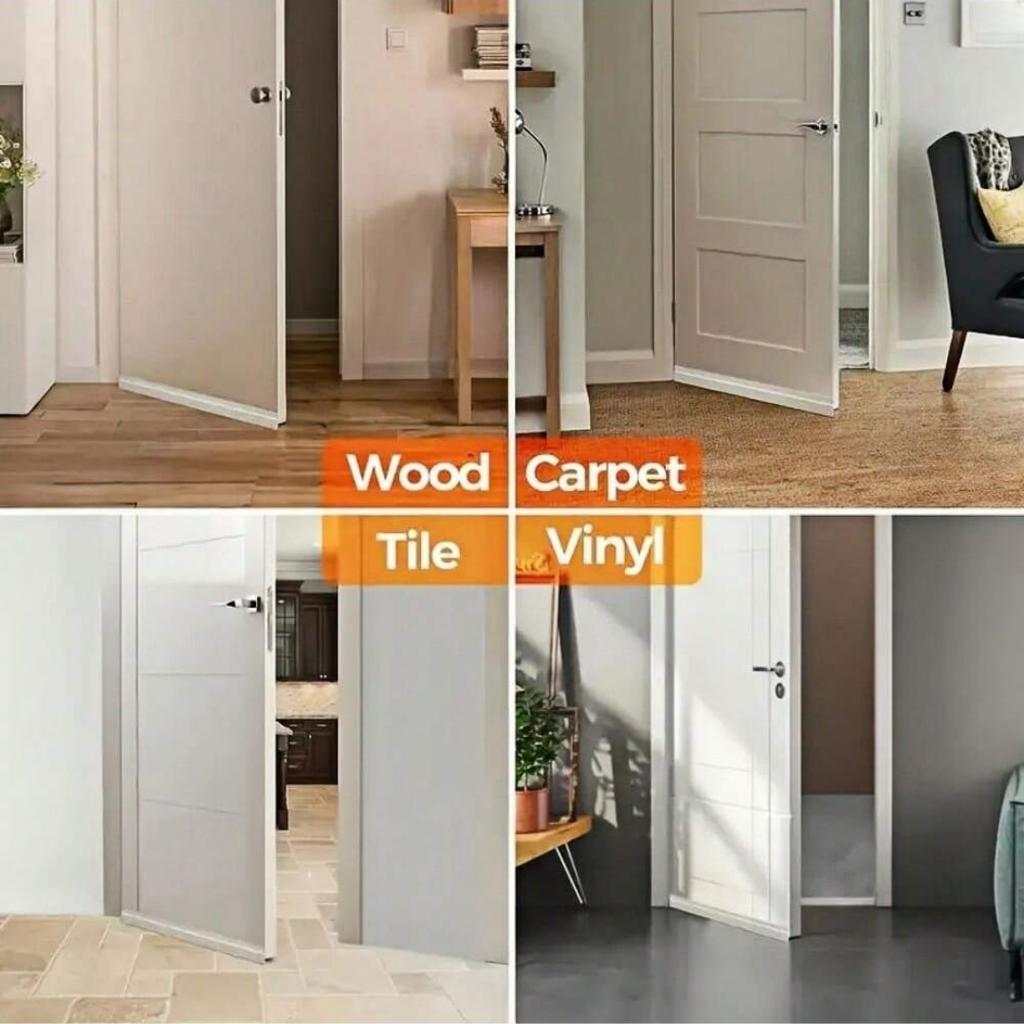 1PC 1m/39.37inch Door Bottom Seal Strip Under Door Weatherstrip Sealing Strips Draft Stopper Door Seal Anti-Cold Gap Blocker Win