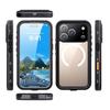 For iPhone 17/17 Air/17 Pro/17 Pro Max IP68 Waterproof Phone Case 360 Full Coverage Screen Protection Underwater Diving Case iPhone Shockproof Cover