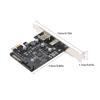 Rozšiřující karta PCI-e na USB 3.1 Type-C Rychlé nabíjení PCI-E na USB s 19kolíkovou přední adaptérovou kartou GEN1