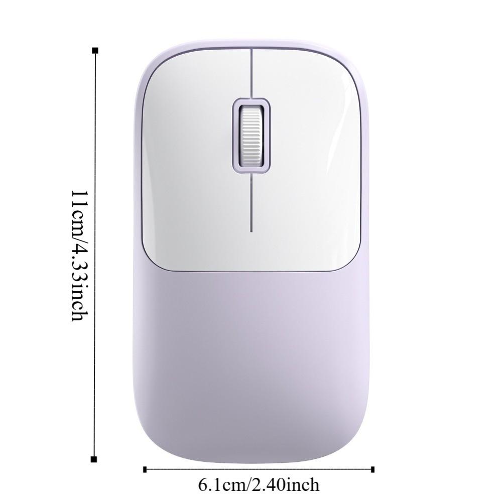 Dual-Mode Laptop Wireless Mouse Portable Silent 2.4G Bluetooth Cordless Mouse USB Receiver 10M Wireless Bluetooth Charging Mouse