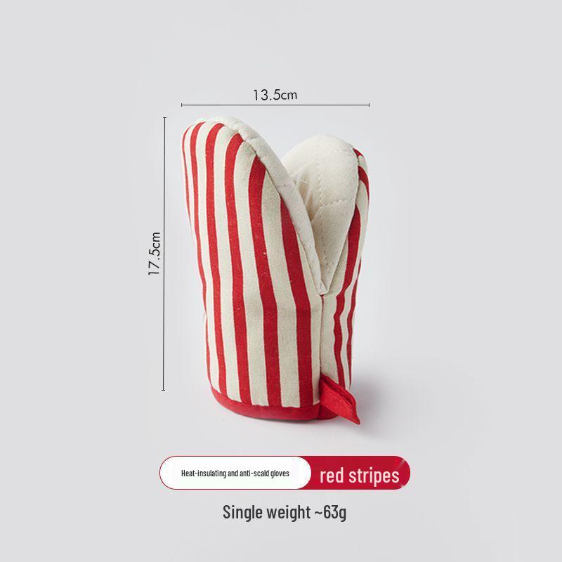 Dicke Hitzebeständige Anti-Verbrühungs-Ofenhandschuhe zum Backen
