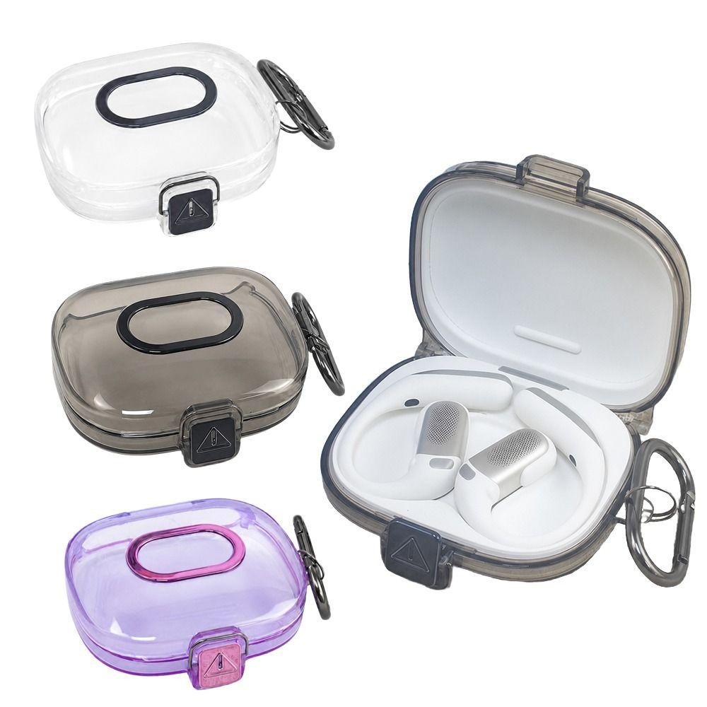 New Soft TPU Clear Case Anti Scratch Shockproof Earbuds Cover Charging Case Protector for Shokz OpenFit Pro