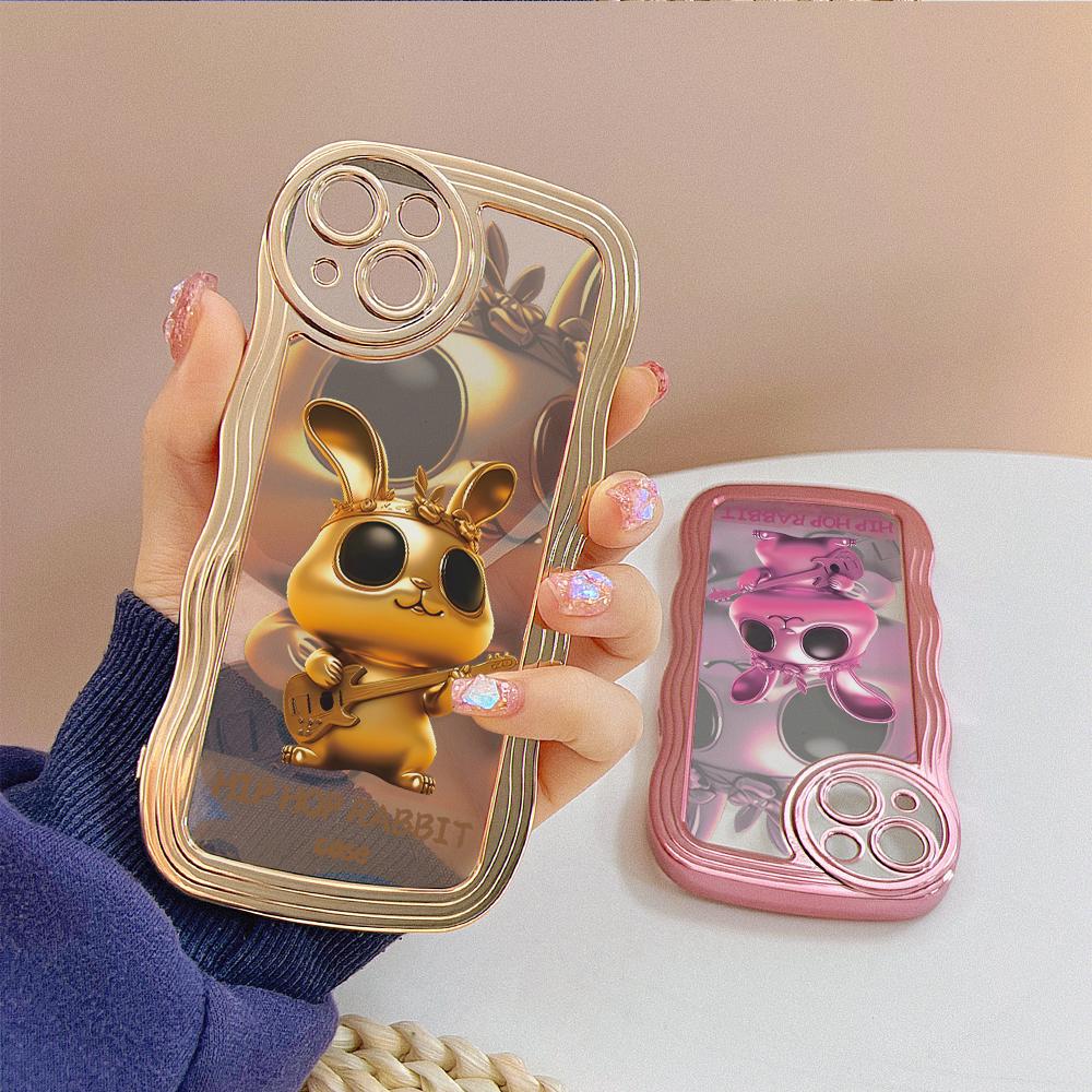 

Стильный чехол для телефона с гальваническим покрытием Wave для Samsung Galaxy S22 Ultra 5G S21 S20 FE S10 A73 A53 A52 A51 A33 M22 A03, мягкий прозрачный противоударный чехол