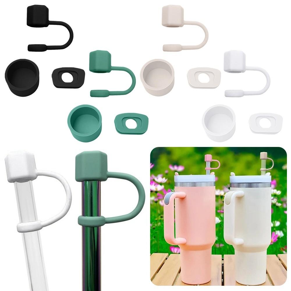 Silicone Hexagonal Nut Straw Cap Proof Splash Straw Topper Reusable Straw Cover