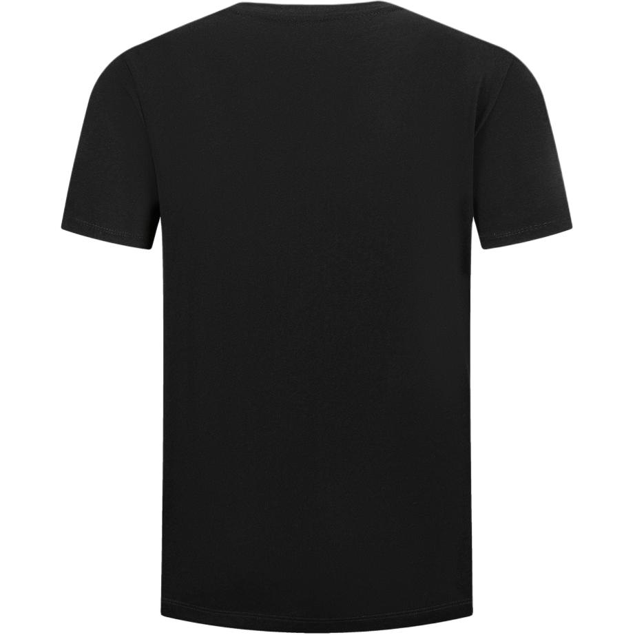 Armani Exchange SS25 Logo Print Crew Neck Short Sleeve T-Shirt Men Tops Black XM000550-AF10362-UC001