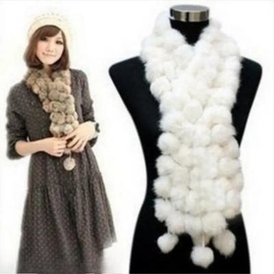 Herbst und Winter Mode Schal Gefüllt 1m Heattech Kunstpelz Schal Modeverdickter Schal