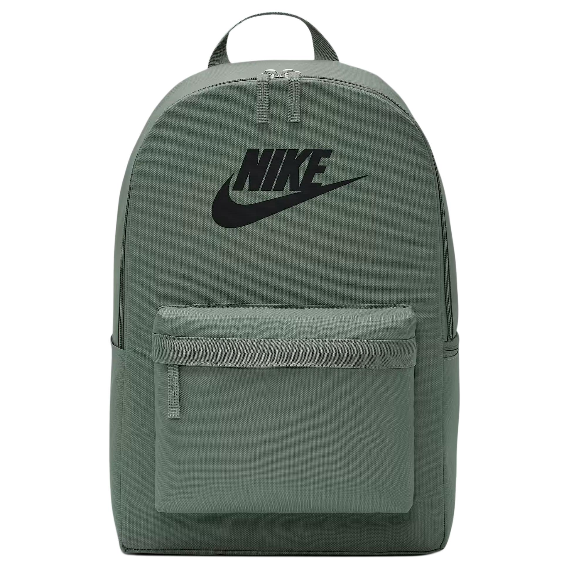 Nike Heritage Fabric Backpack Regular Unisex Earth Green & Black DC4244-364