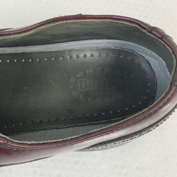 80er-90er Dexter Full Brogue Wingtip Businessschuhe 25,5-26cm Rotbraun(GEBRAUCHT)