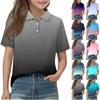 Children's Daily Casual Short-sleeved Gradient Tops T-shirts  Shirts