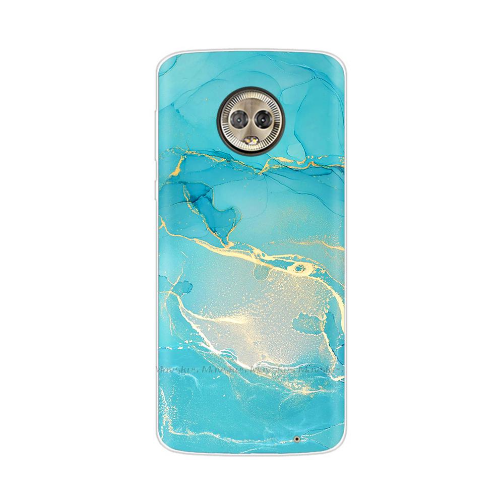 For Moto G6 Play Case TPU Soft Paint Animal Silicone Clear Cover for Motorola Moto G6 Play Plus G6Play Cases Protective Shell