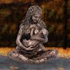 Exquisite Mother Resin Figurine Depicting Loving Mother And Child For Festive Decor Home