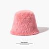 Imitation Rabbit Fur Hat Women's Autumn and Winter Versatile Fashion Bucket Hat Plush Bucket Hat Basin