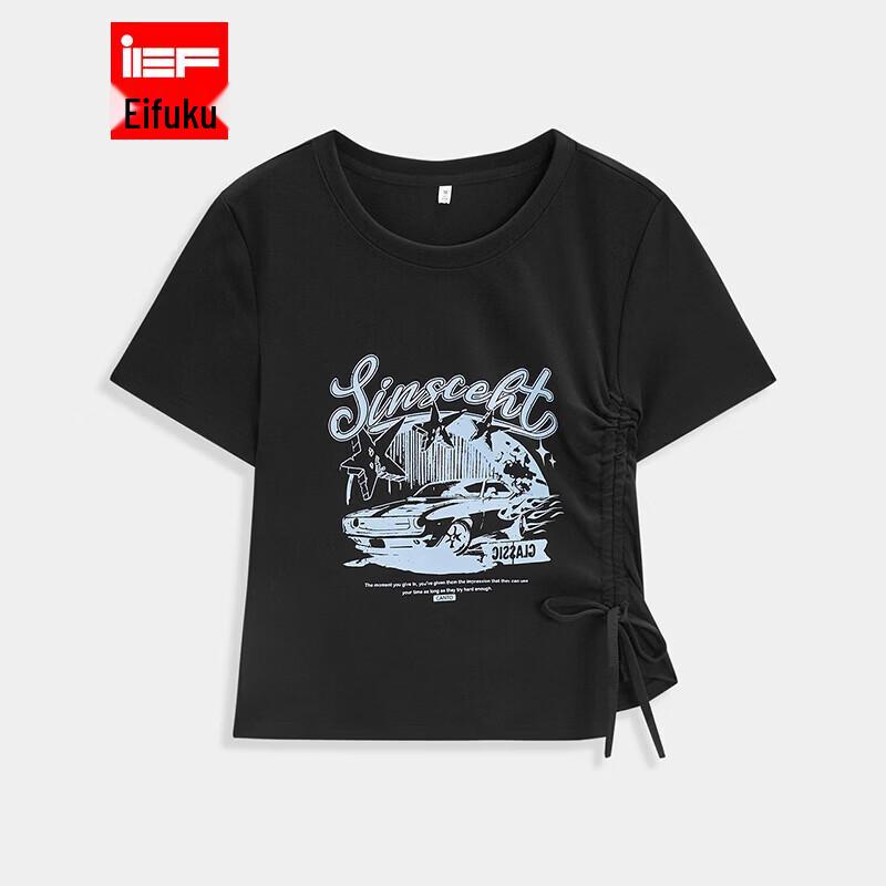 IEF Women s Graphic Casual T-Shirt M